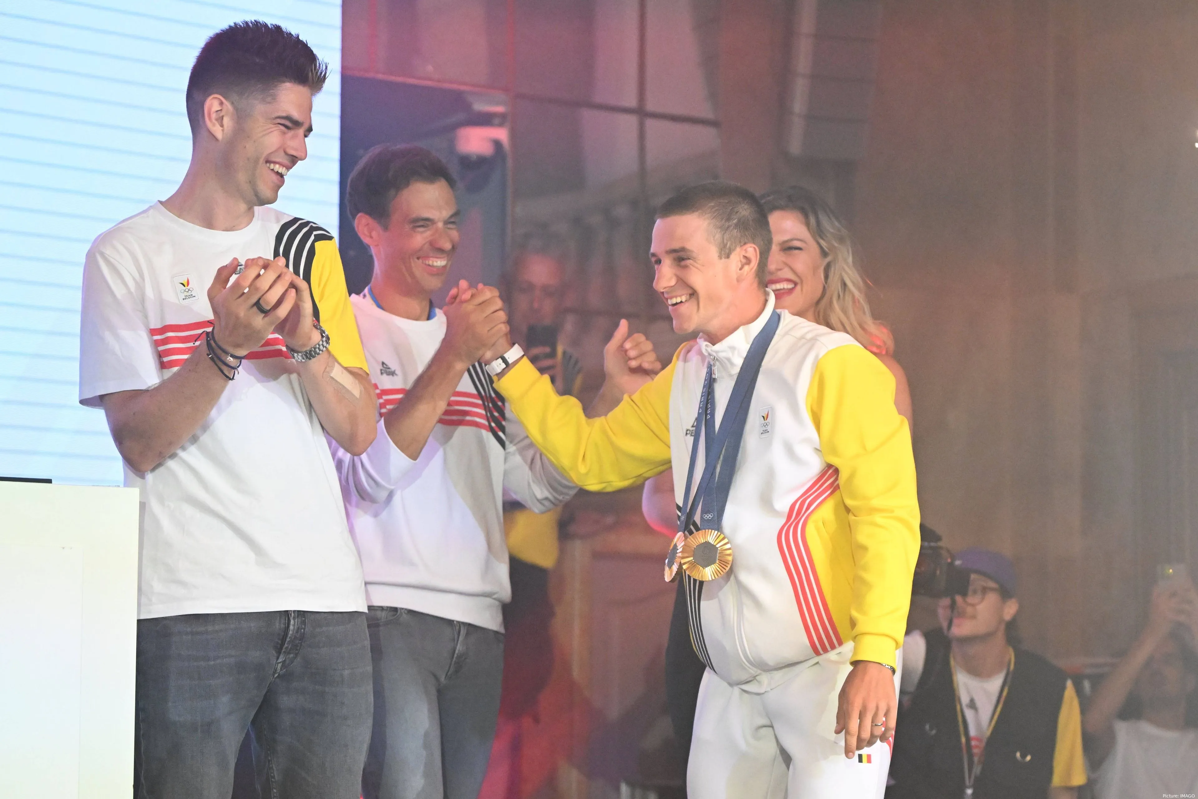 Remco Evenepoel and Wout van Aert combined for Olympic glory in 2024